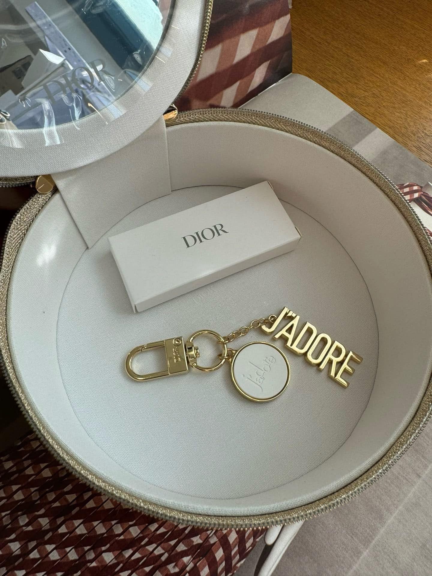 Dior keychain