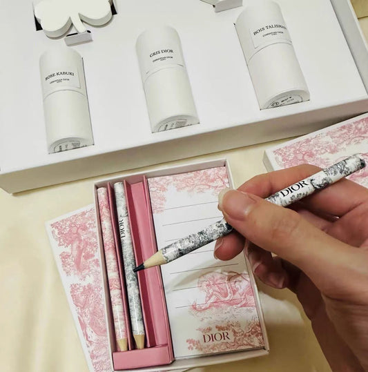 Dior Mini Pencils and Notes Set