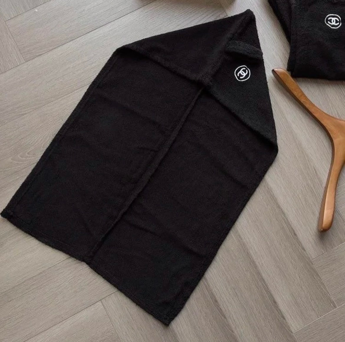 Chanel hair towel