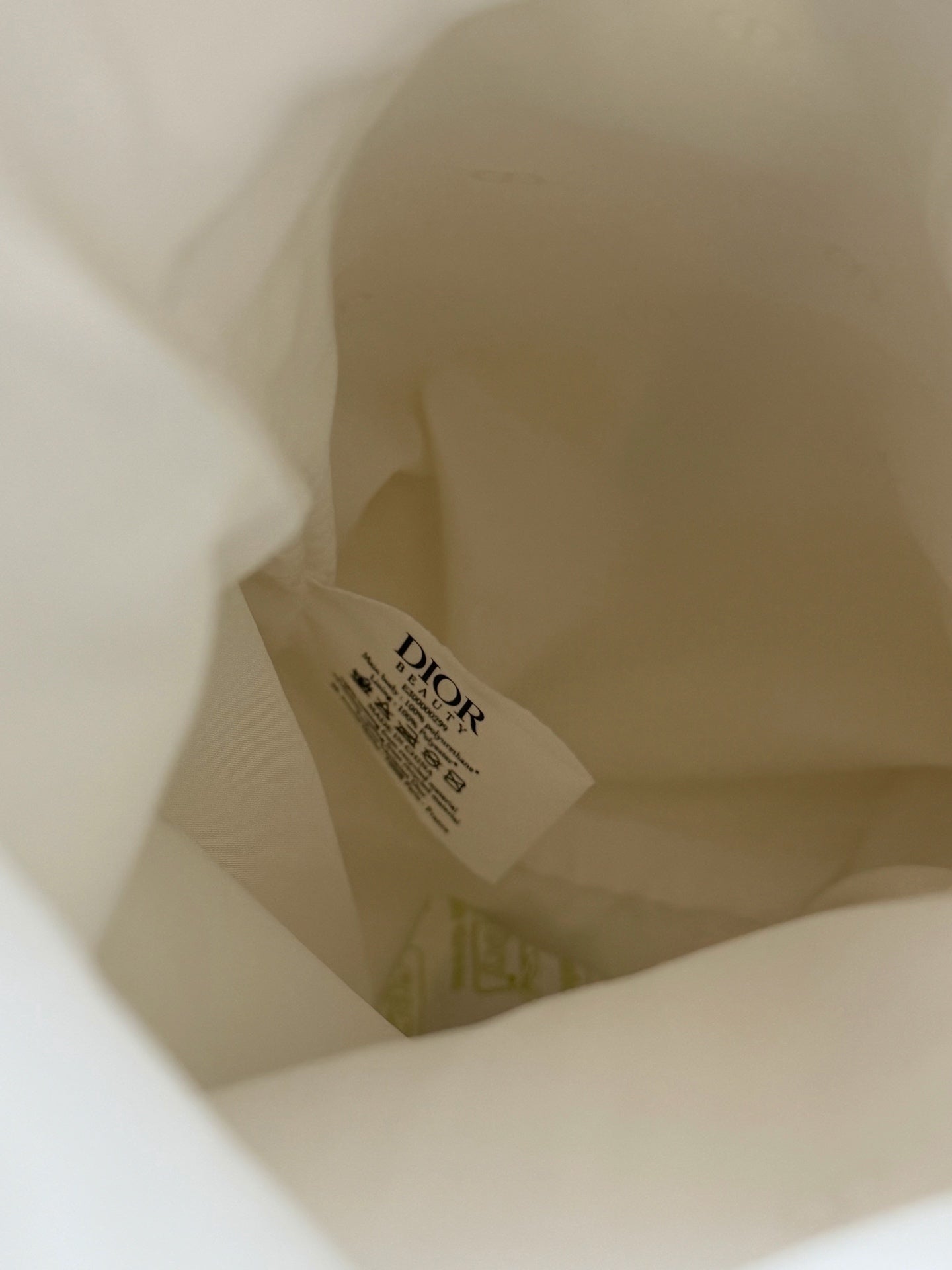 Dior storage bag
