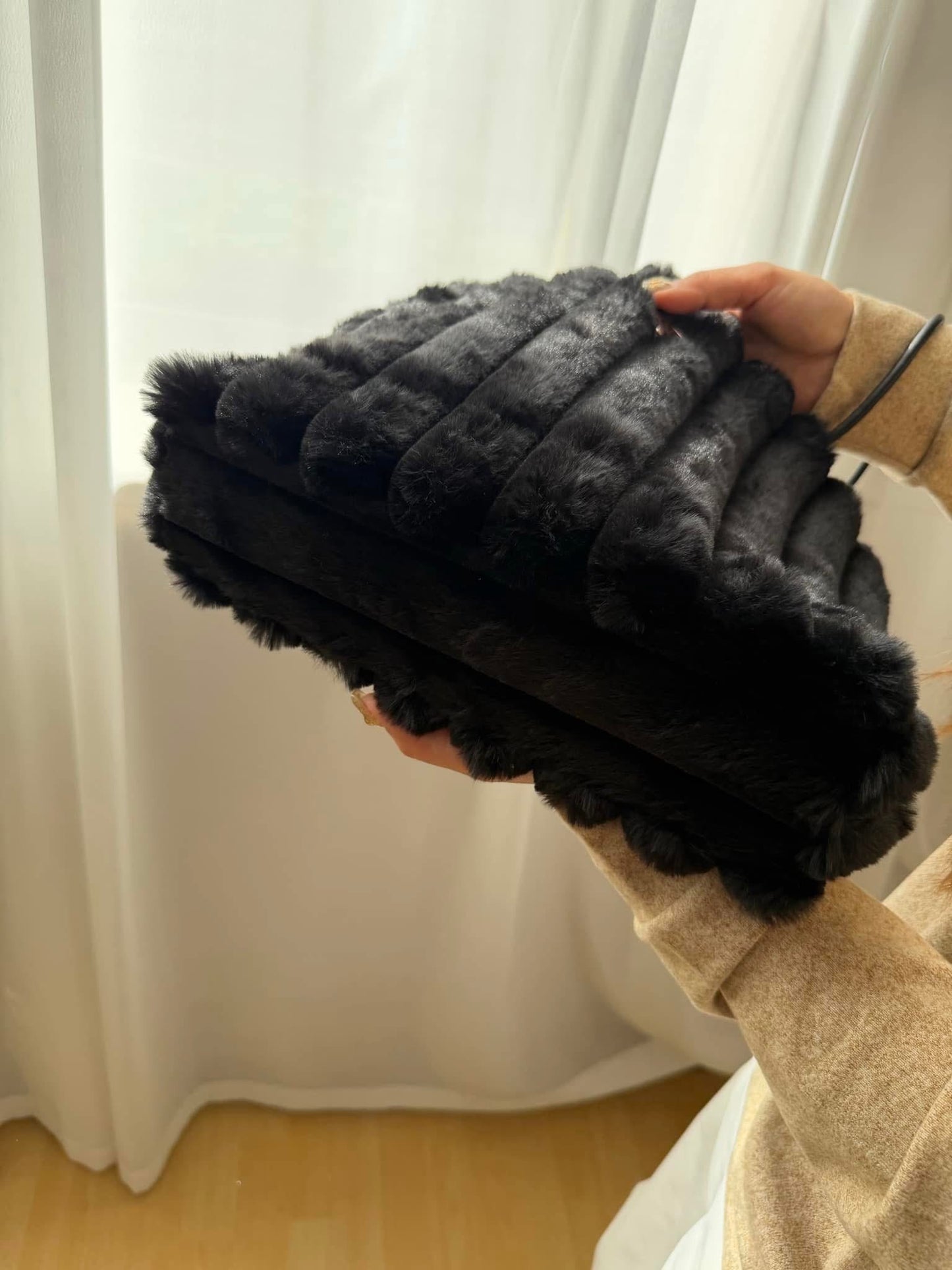 Prada Plush Tote Bag
