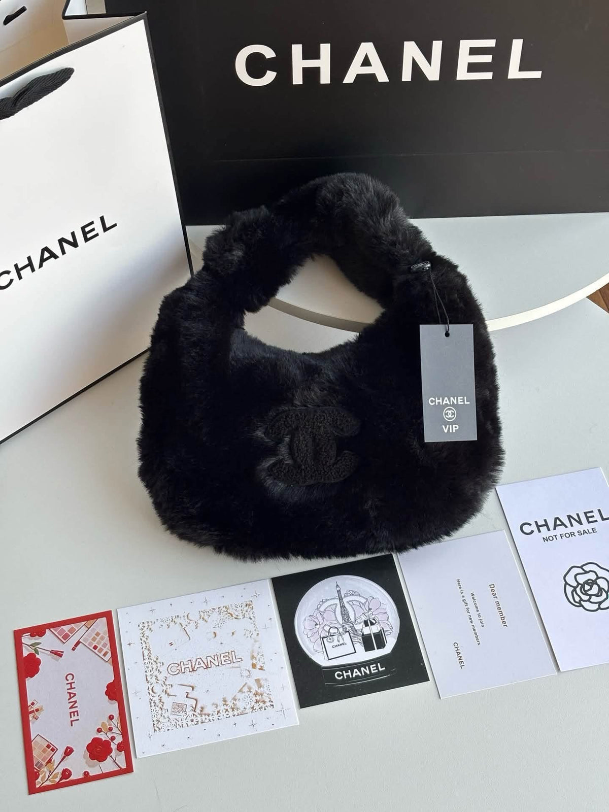 Chanel Fluffy Bag