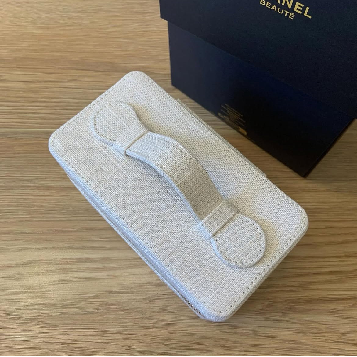 Chanel beauty pouch