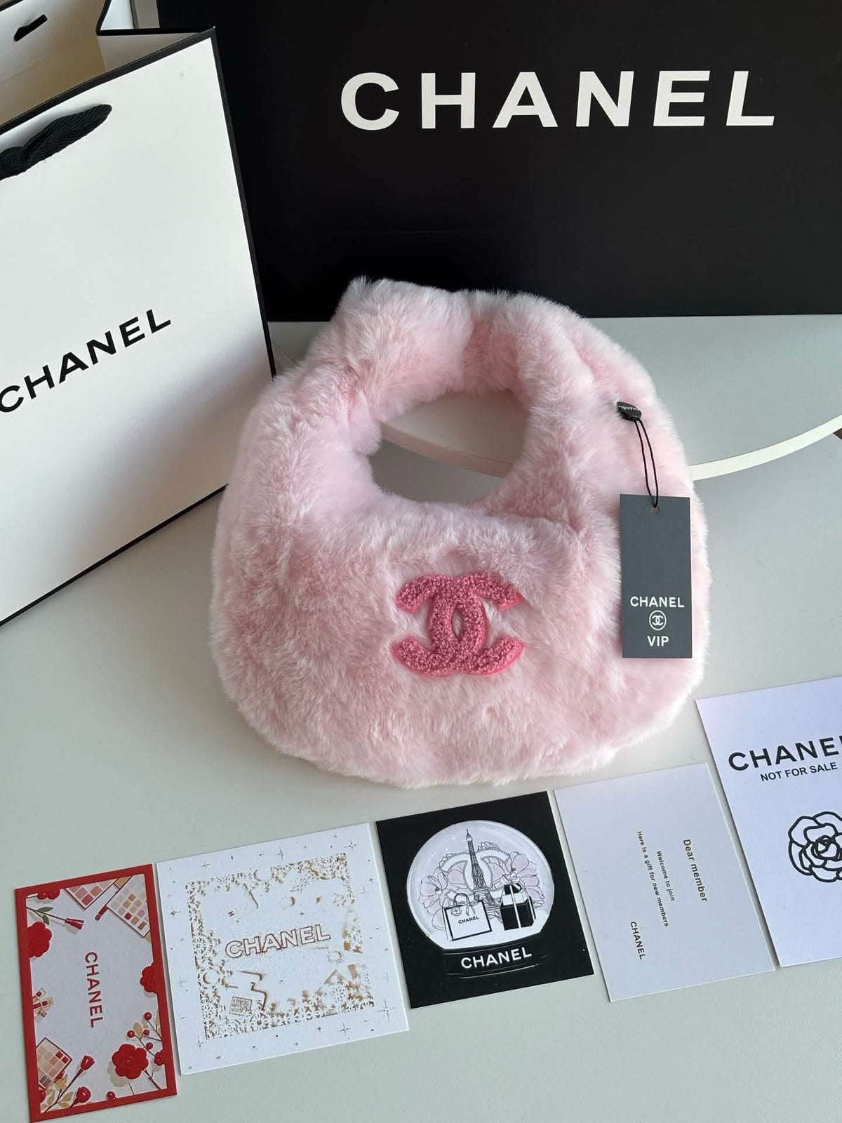 Chanel Fluffy Bag