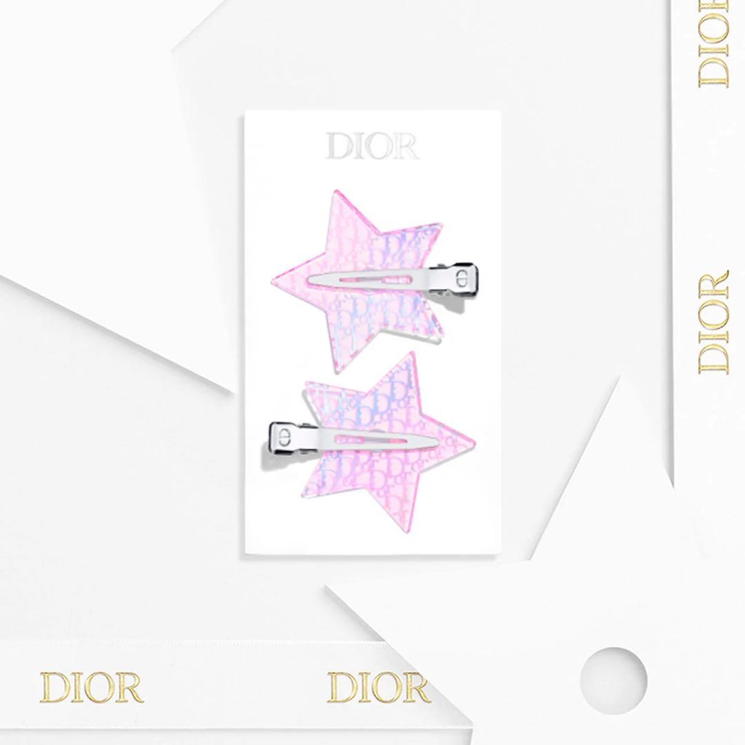 Dior star hairclips