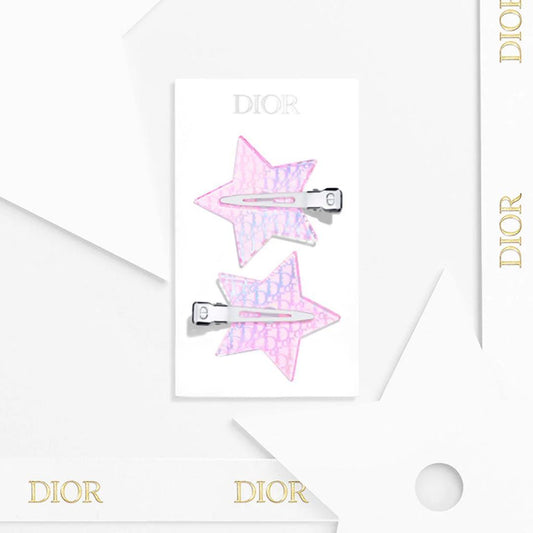 Dior star hairclips