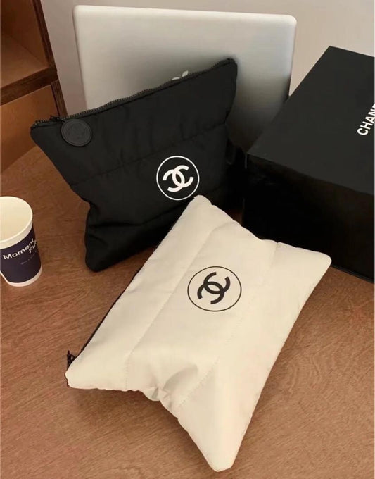 Chanel laptop pouch