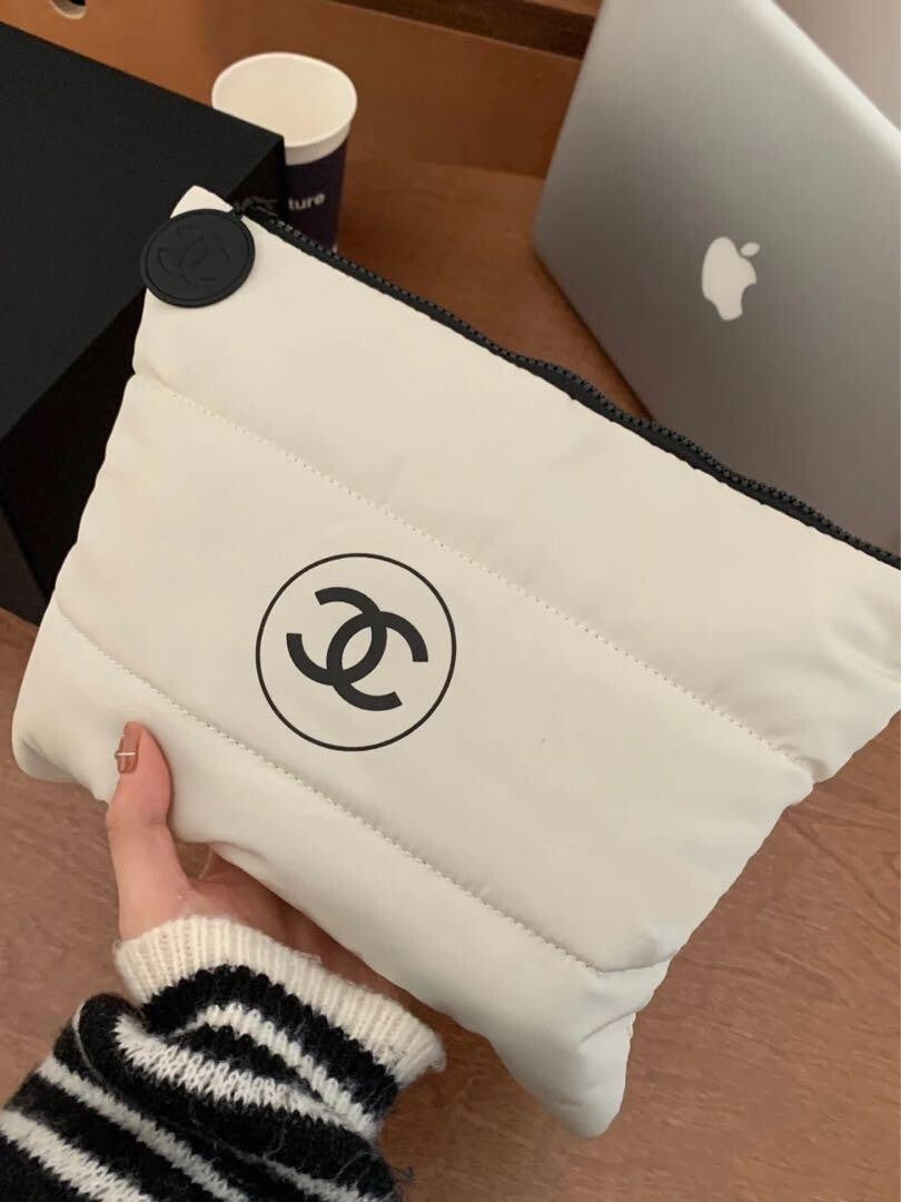 Chanel laptop pouch