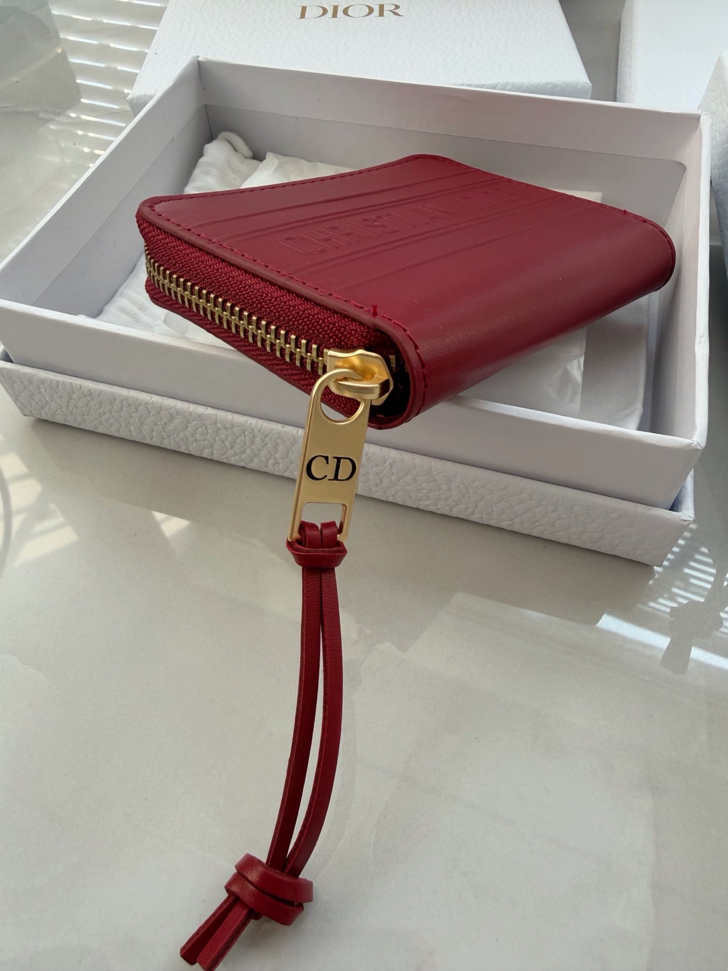 Dior beauty wallet