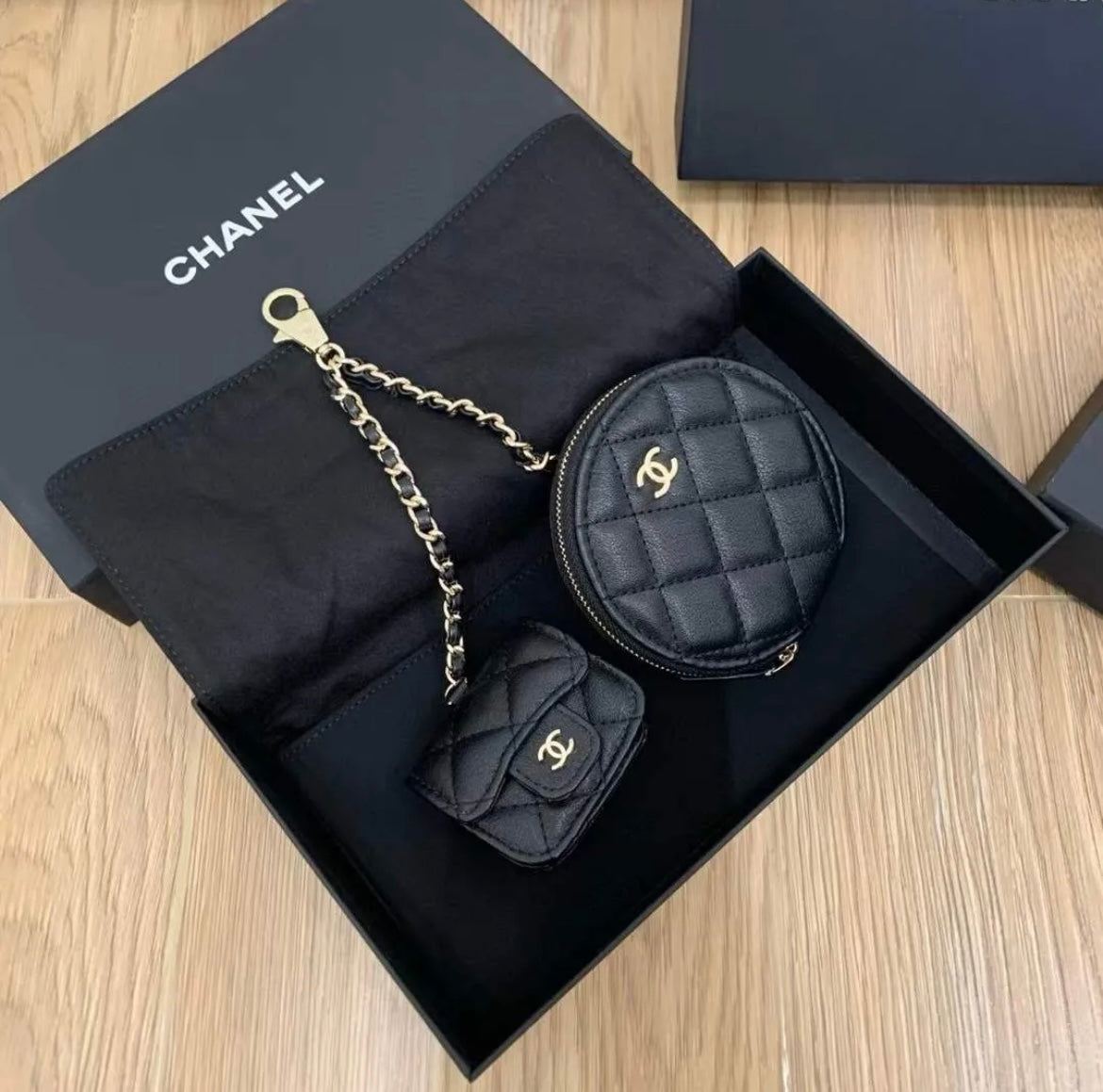 Chanel AirPods case + wallet