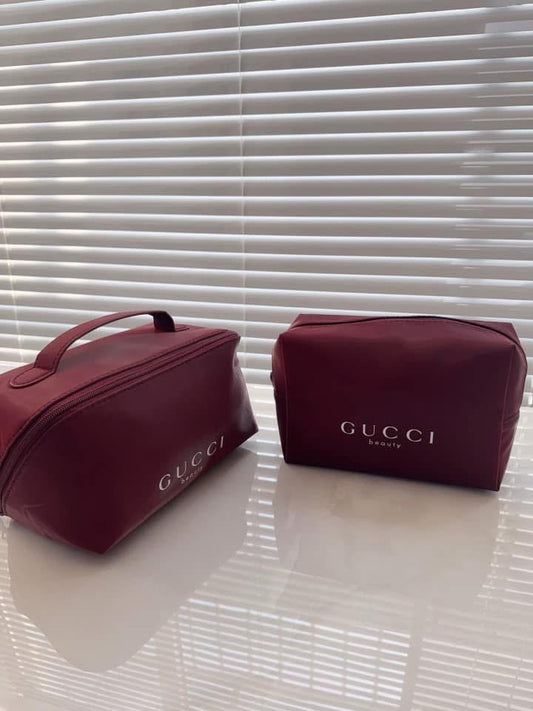 Gucci burgundy pouch