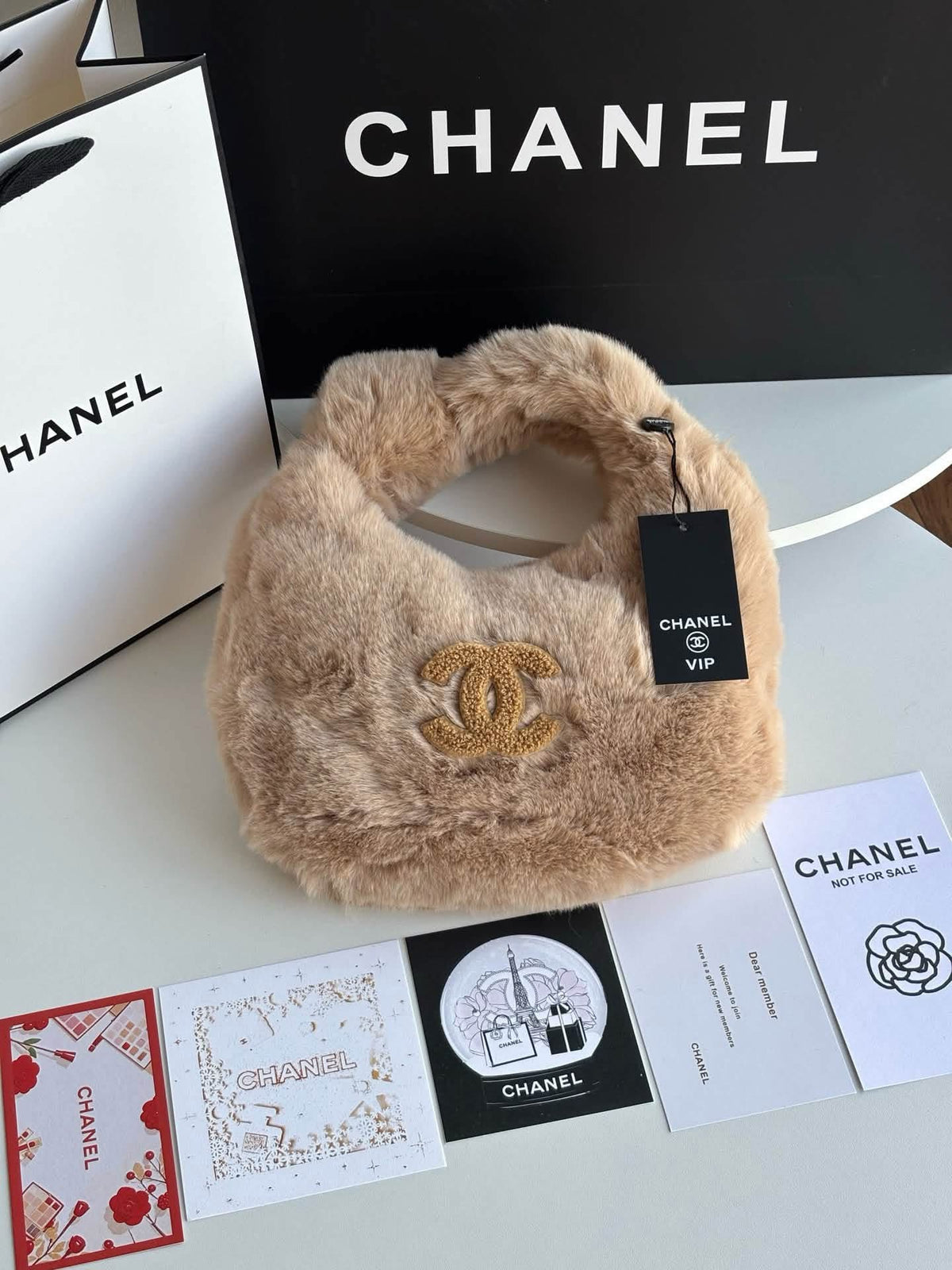 Chanel Fluffy Bag
