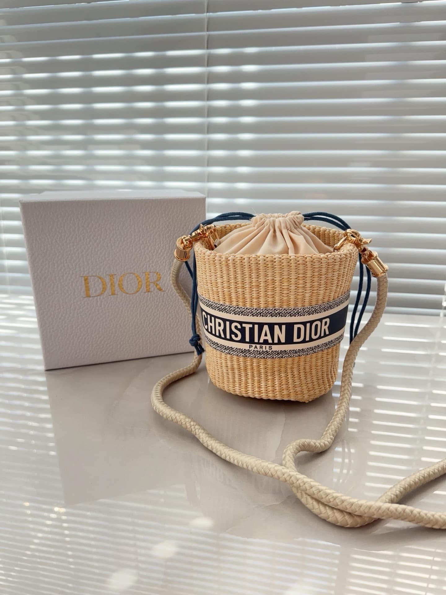 Dior Rafia Bags