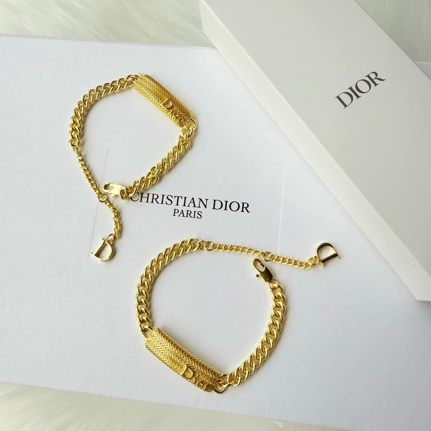 Dior Ripple Chain Bracelet