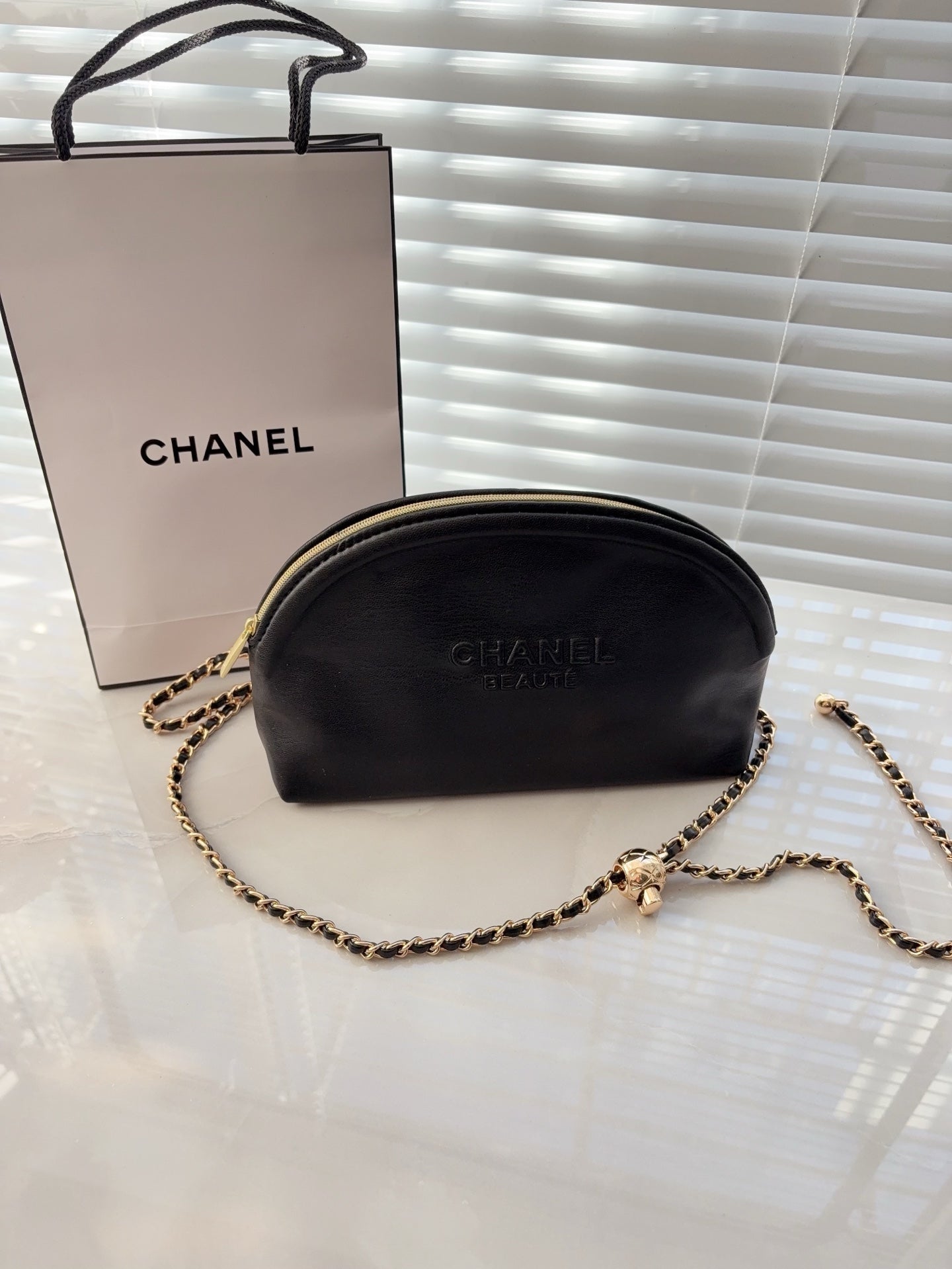 Chanel beauty pouch