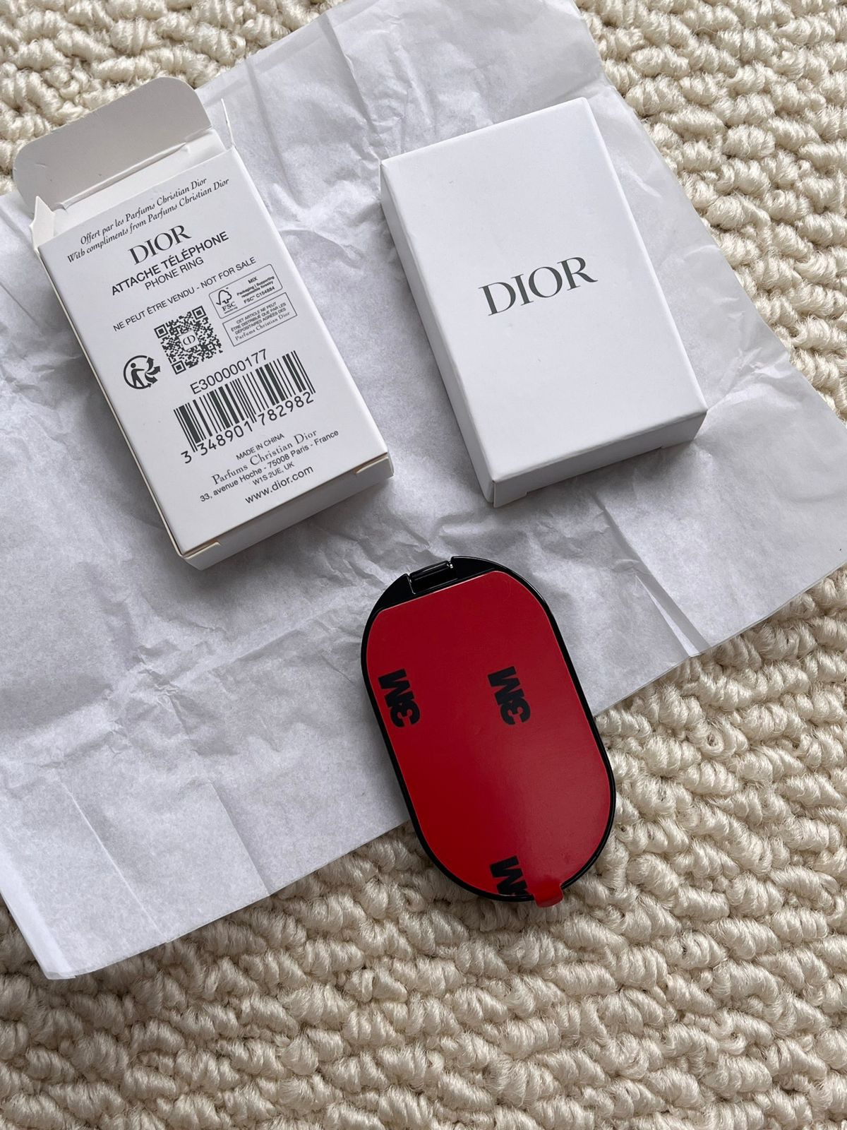 Dior Limited Edition Double Compact Mirror Phone Holder