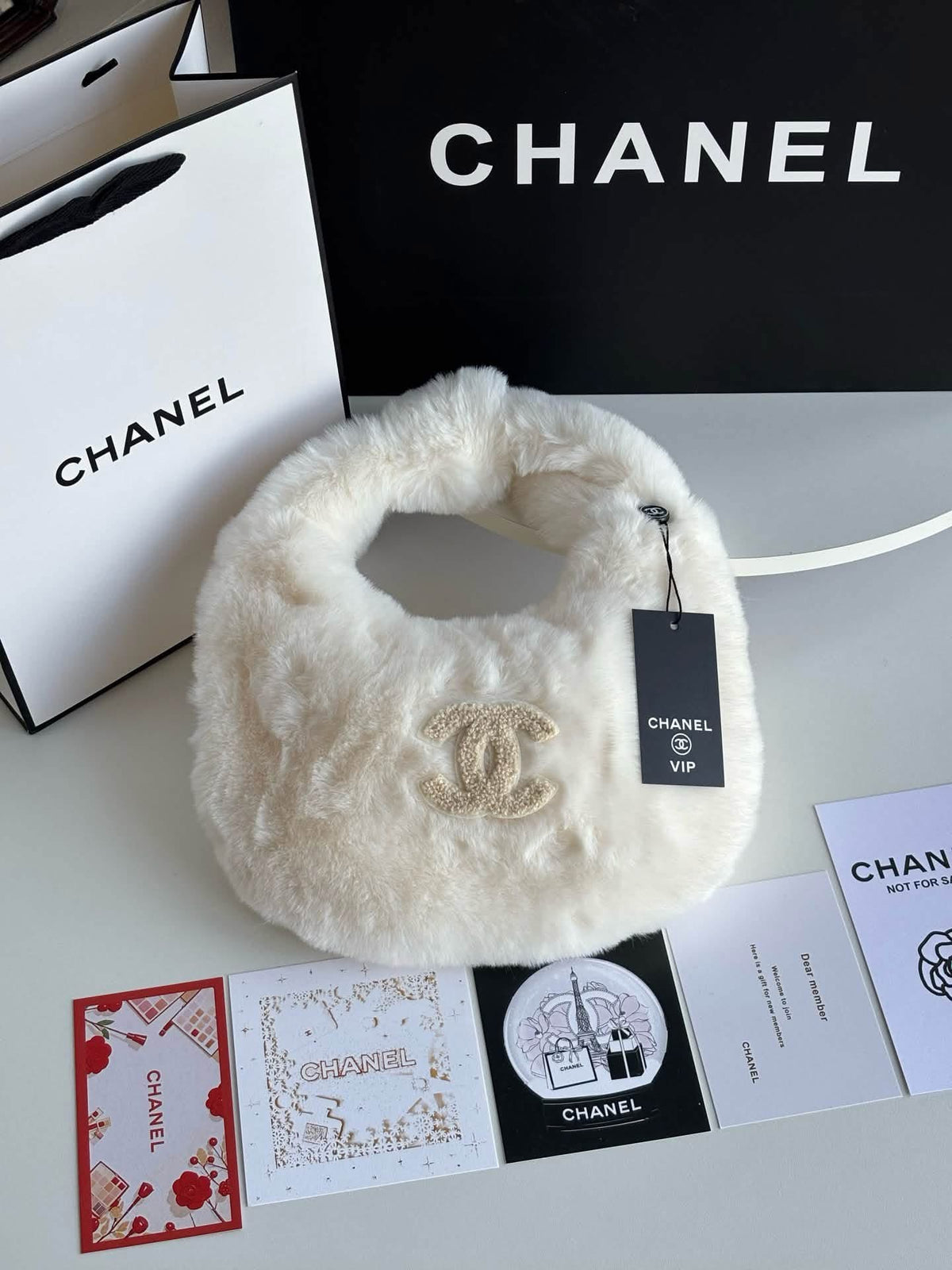 Chanel Fluffy Bag