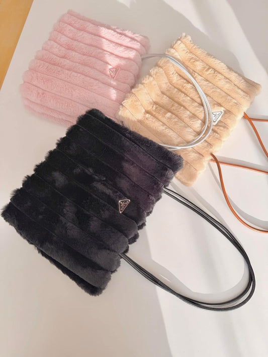 Prada Plush Tote Bag