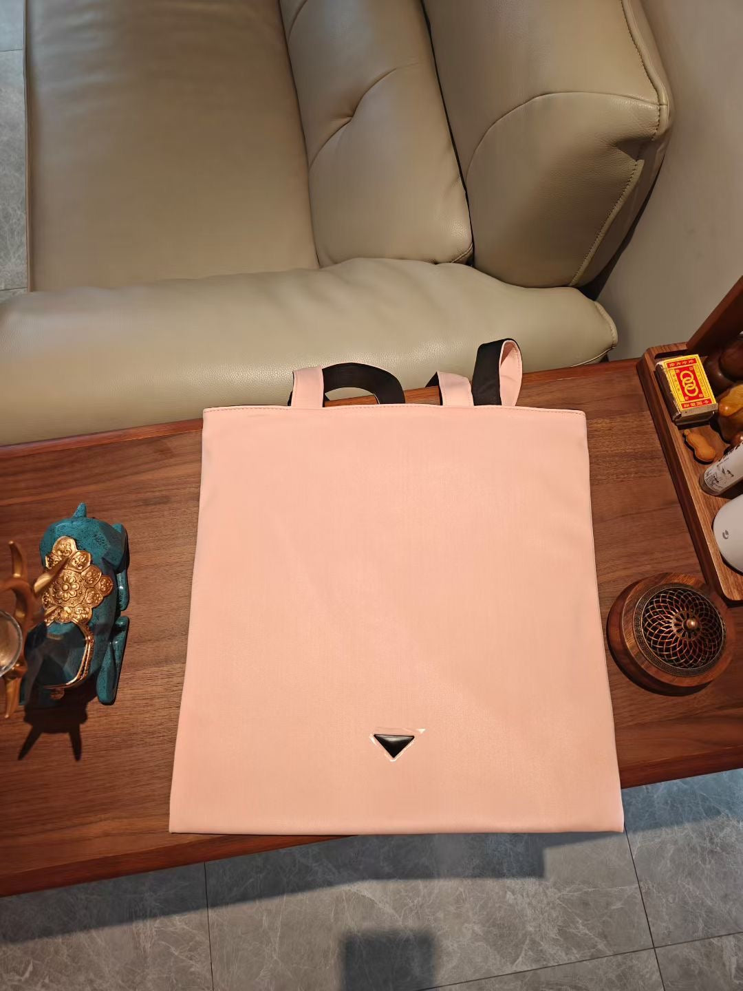 Prada 2 way tote