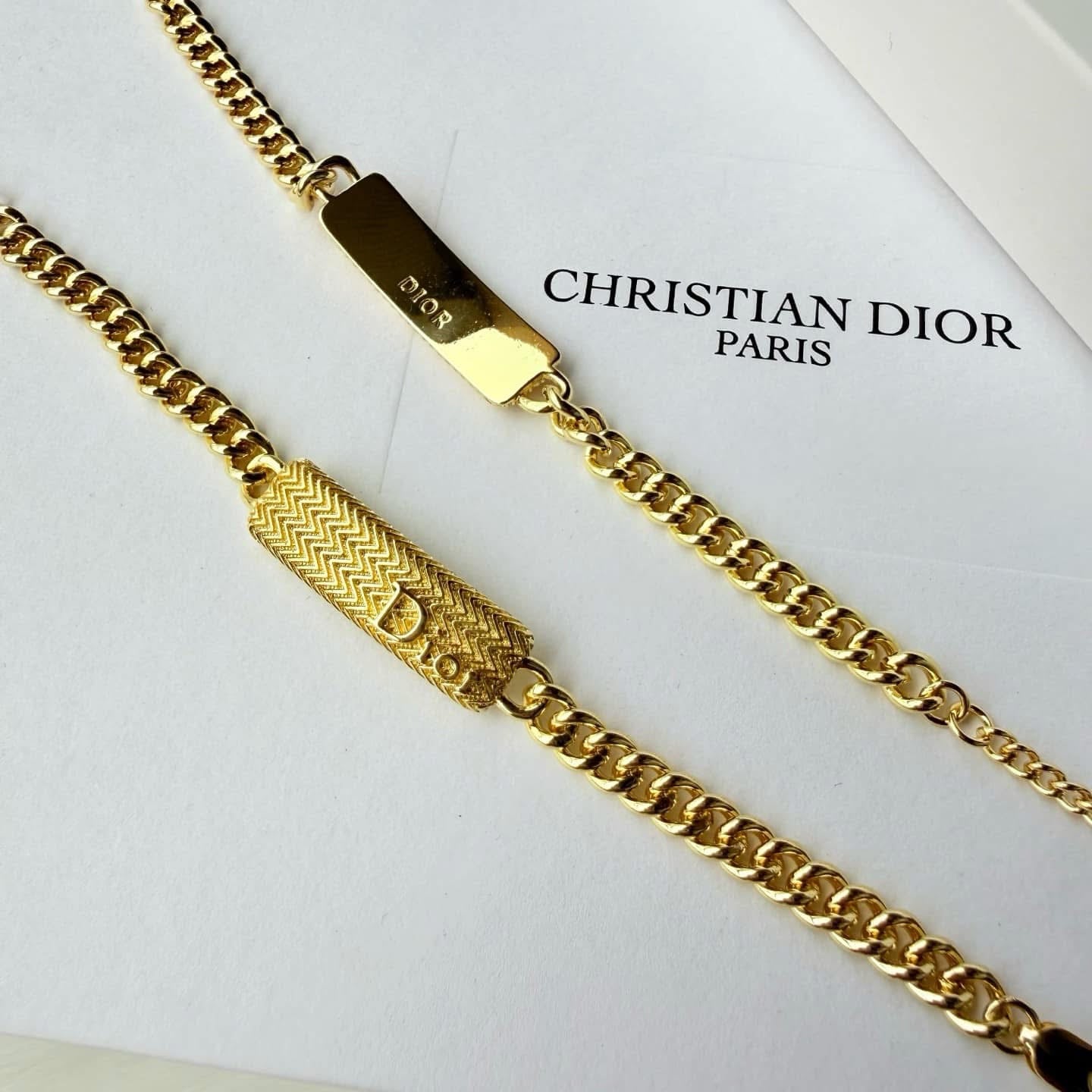 Dior Ripple Chain Bracelet