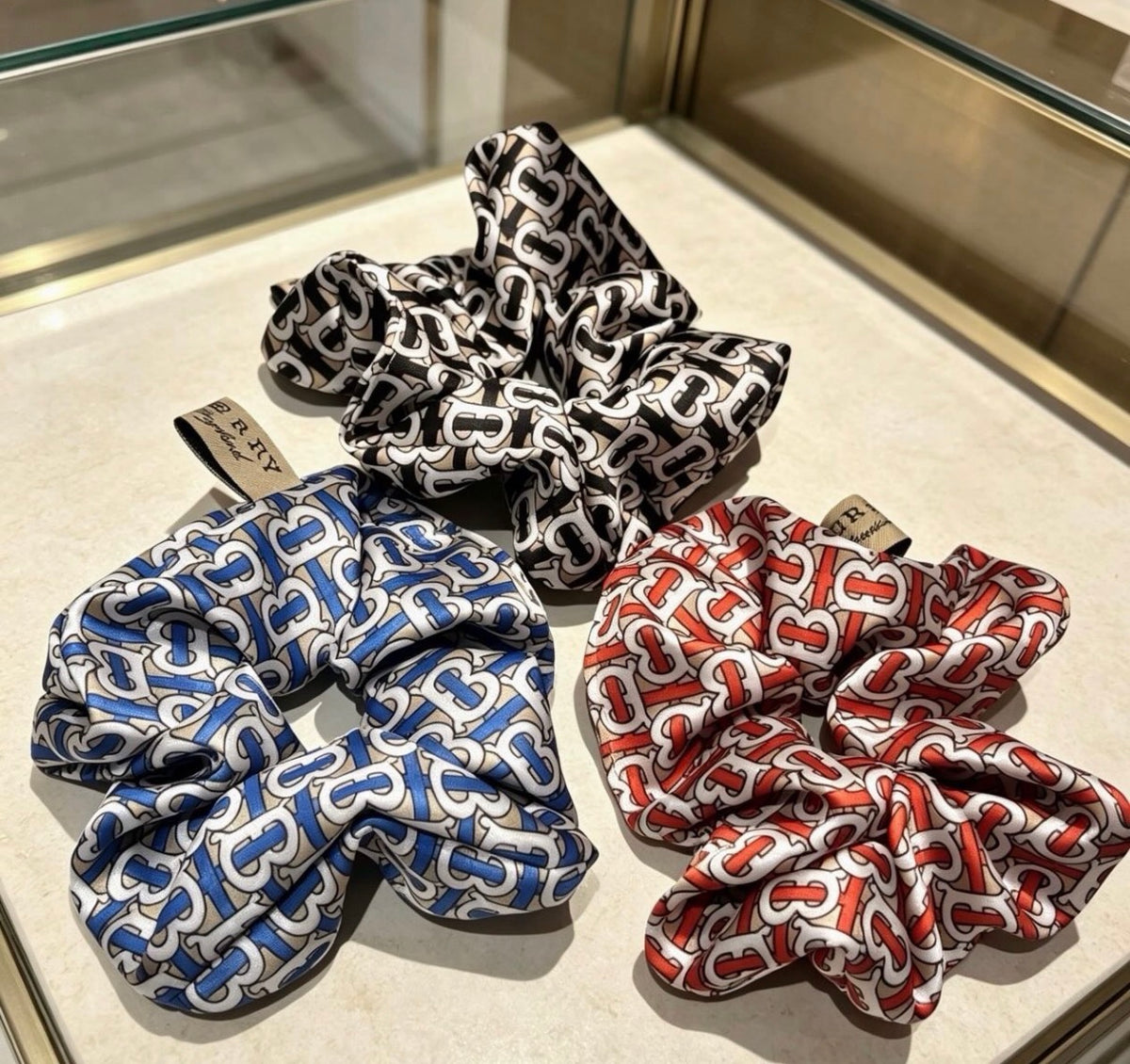 Burberry Hair Scrunchie