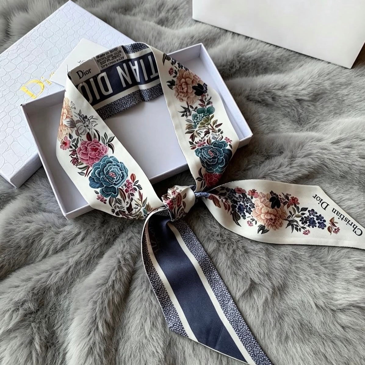 Dior scarf