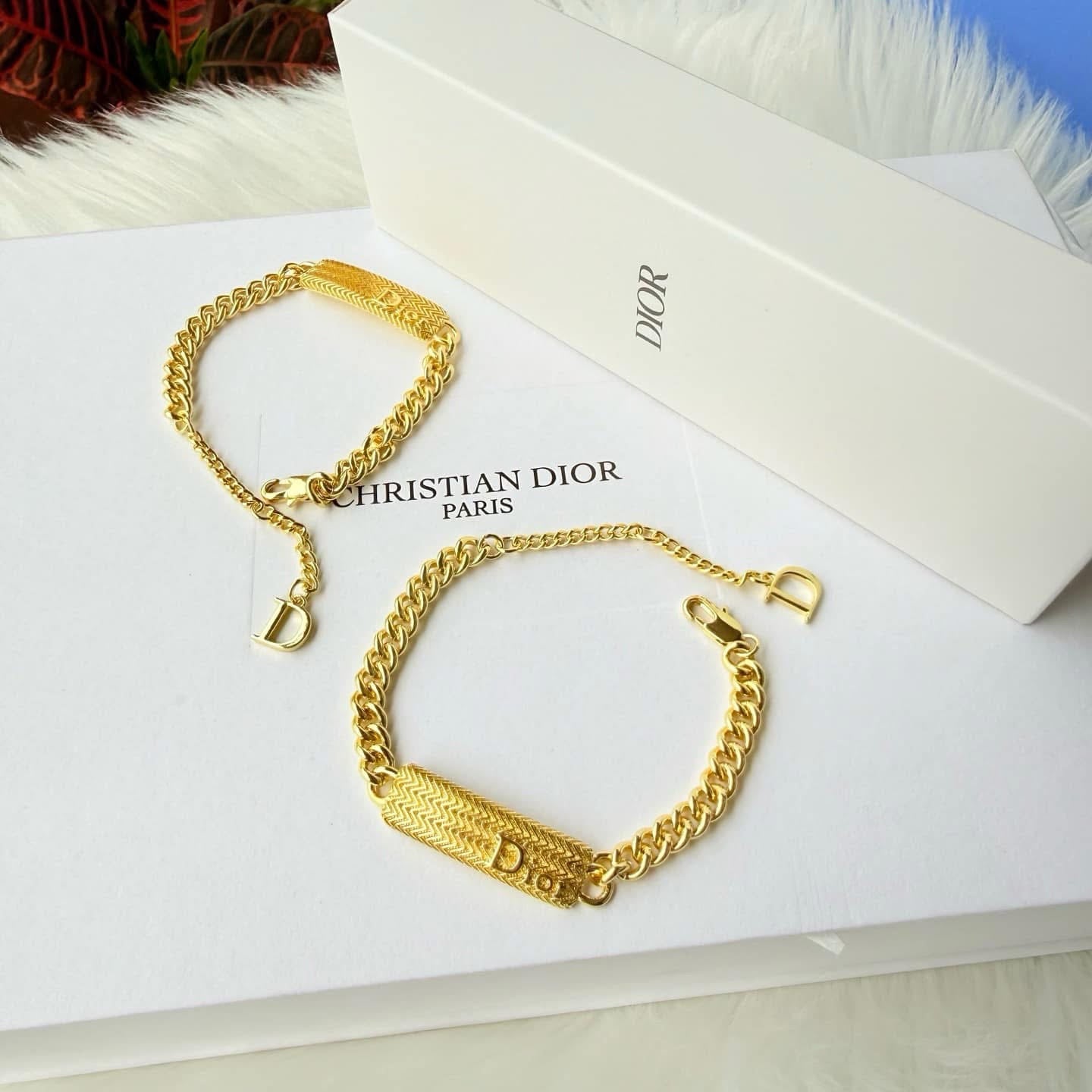 Dior Ripple Chain Bracelet
