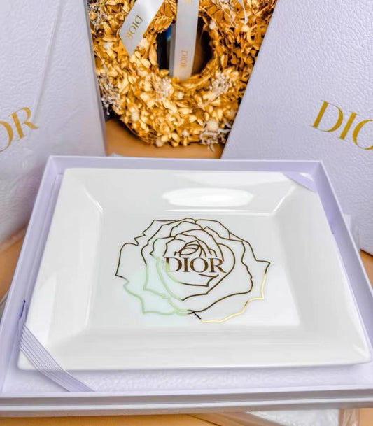 Dior ceramic plate/jewlery tray