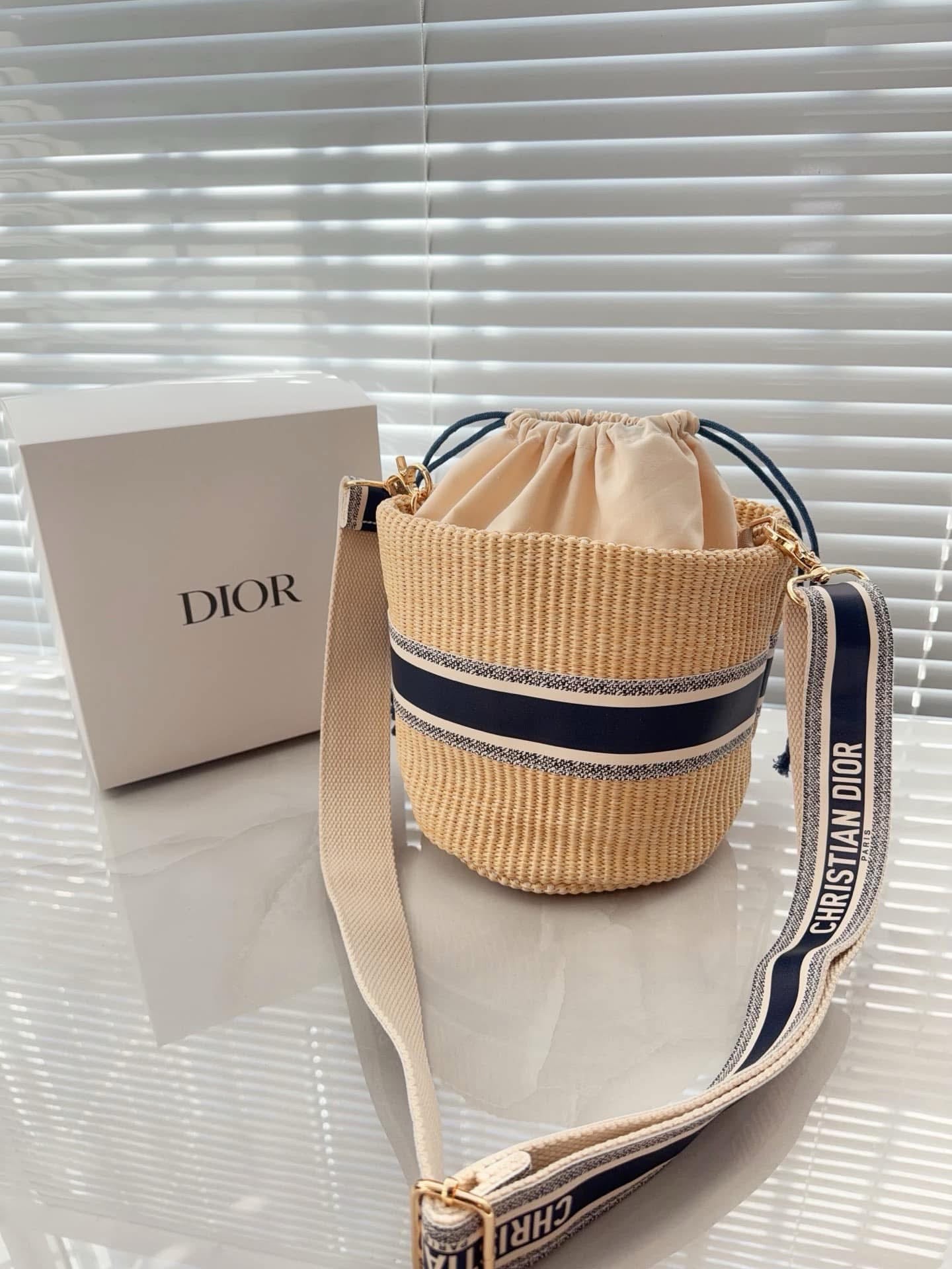 Dior Rafia Bags