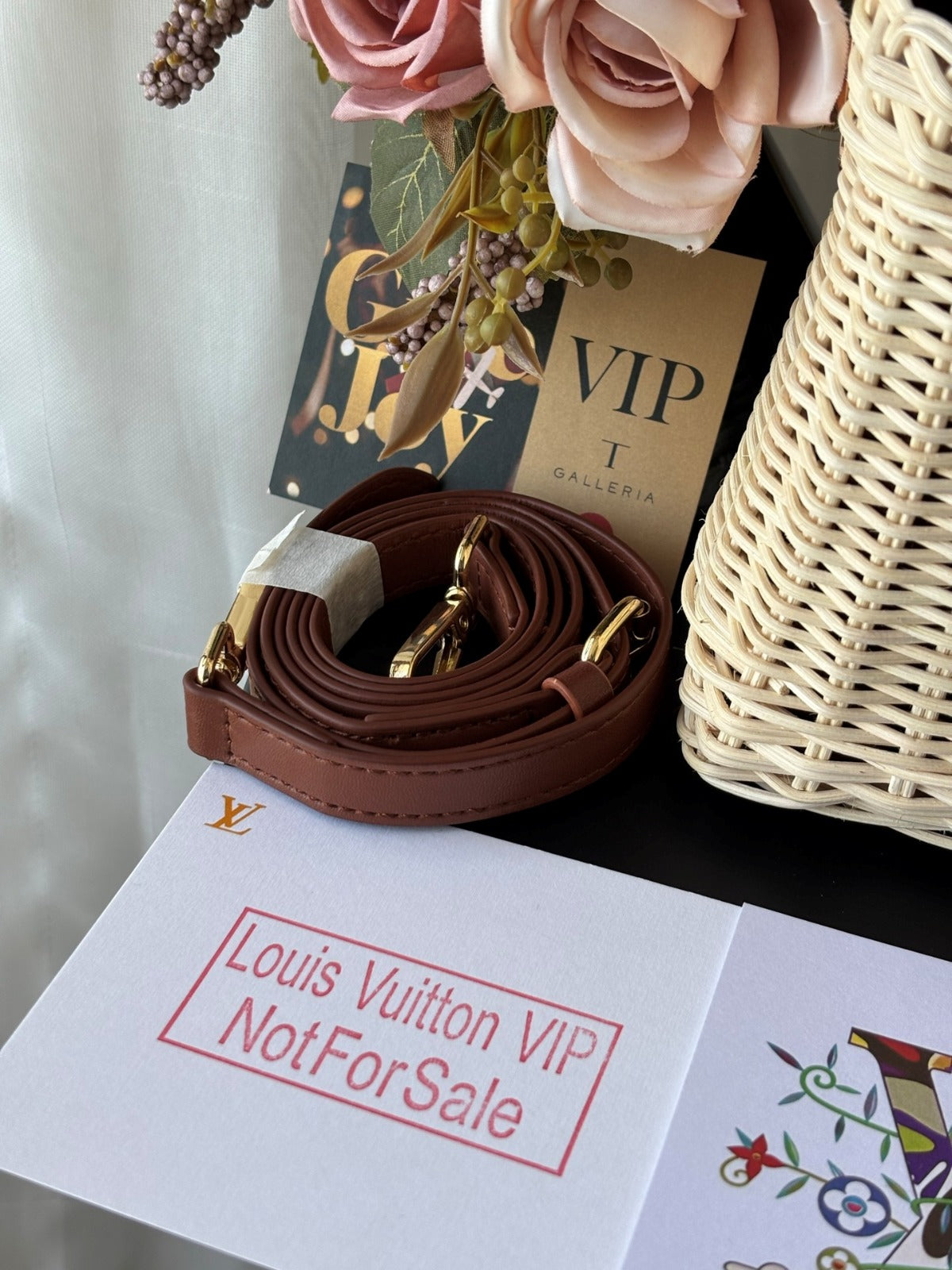 LV Exclusive Rafia Bag