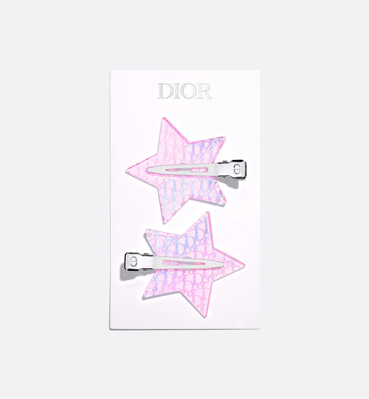Dior star hairclips