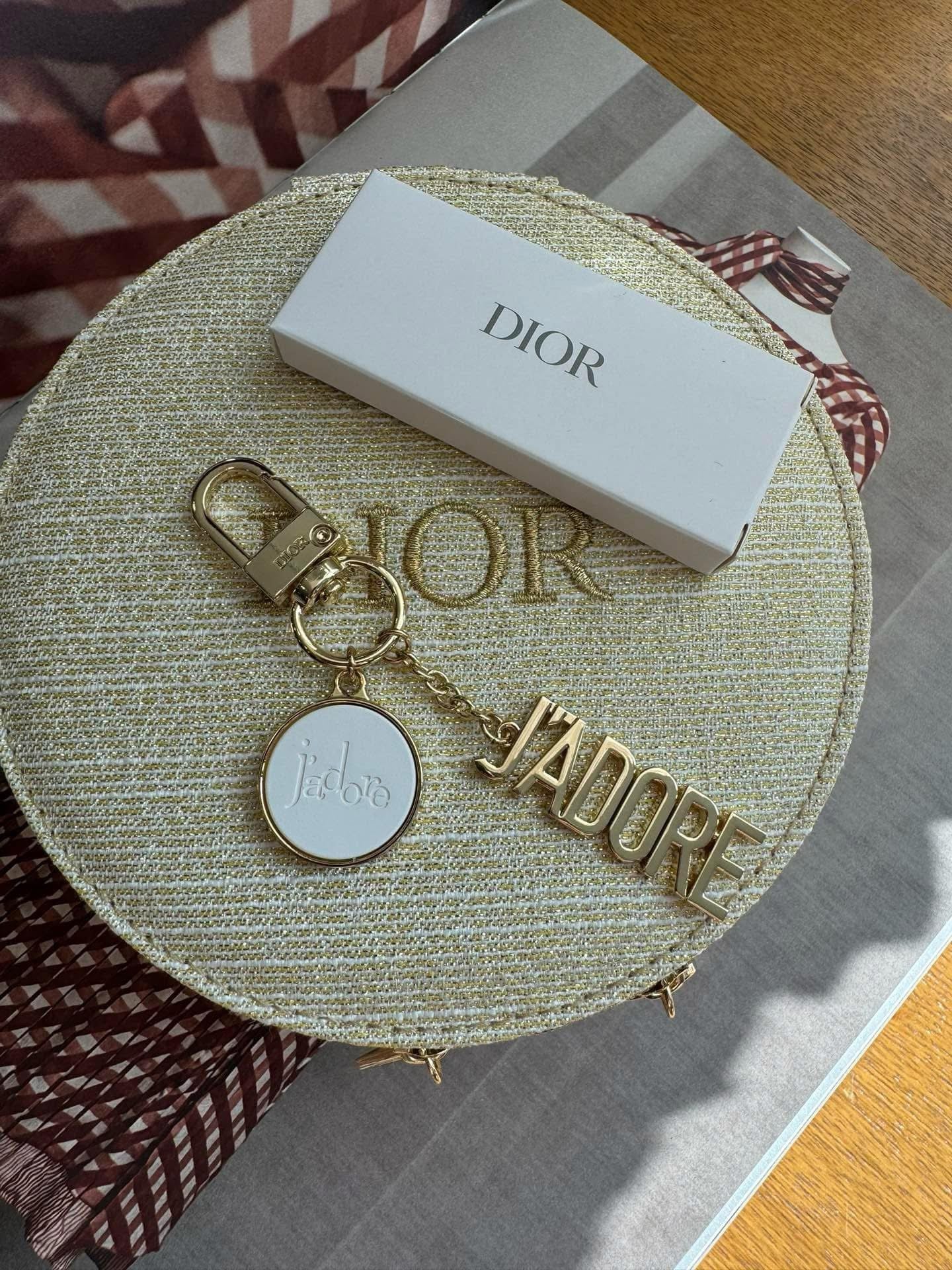 Dior keychain