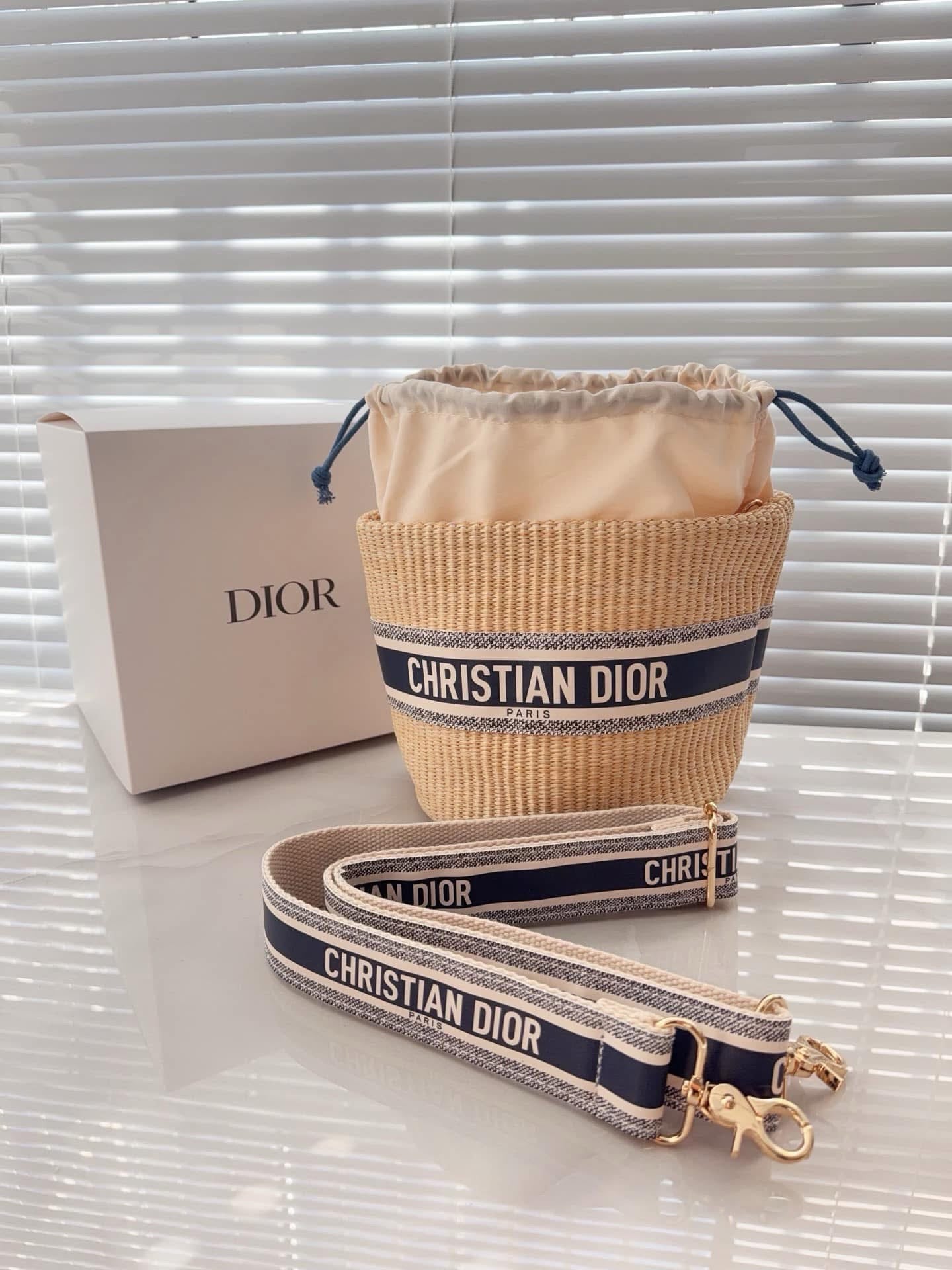 Dior Rafia Bags
