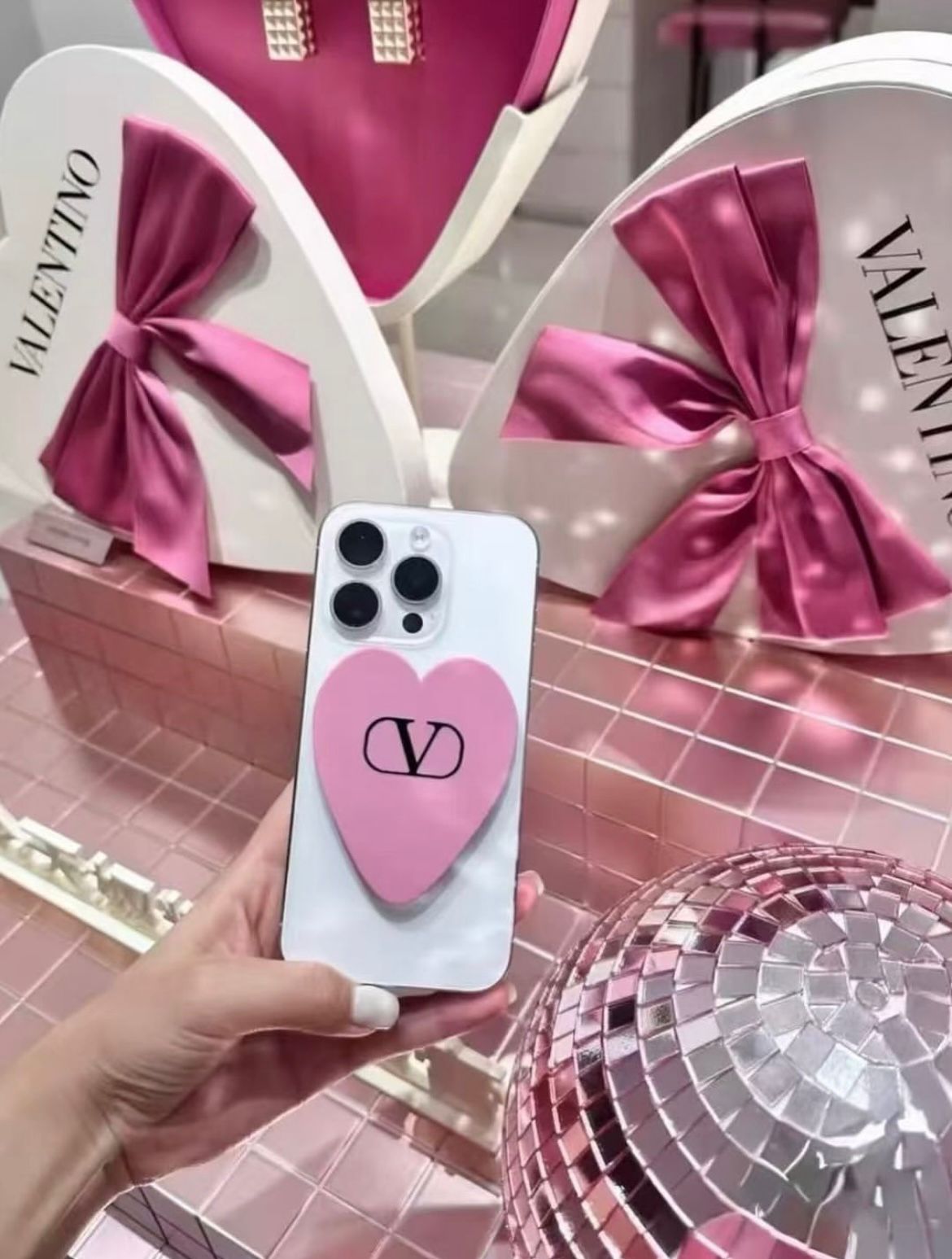 Valentino Mirror Phone Accessory