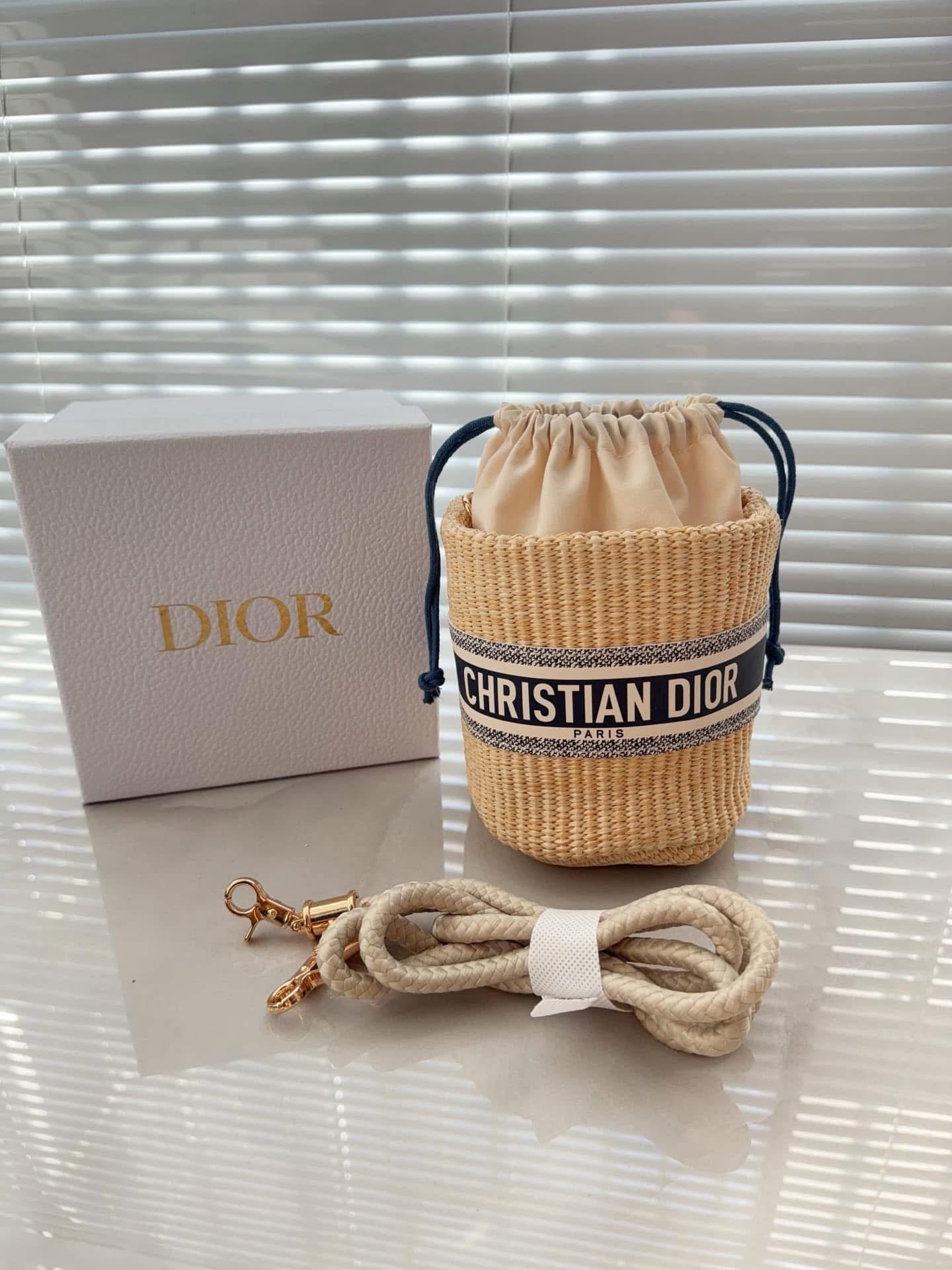 Dior Rafia Bags