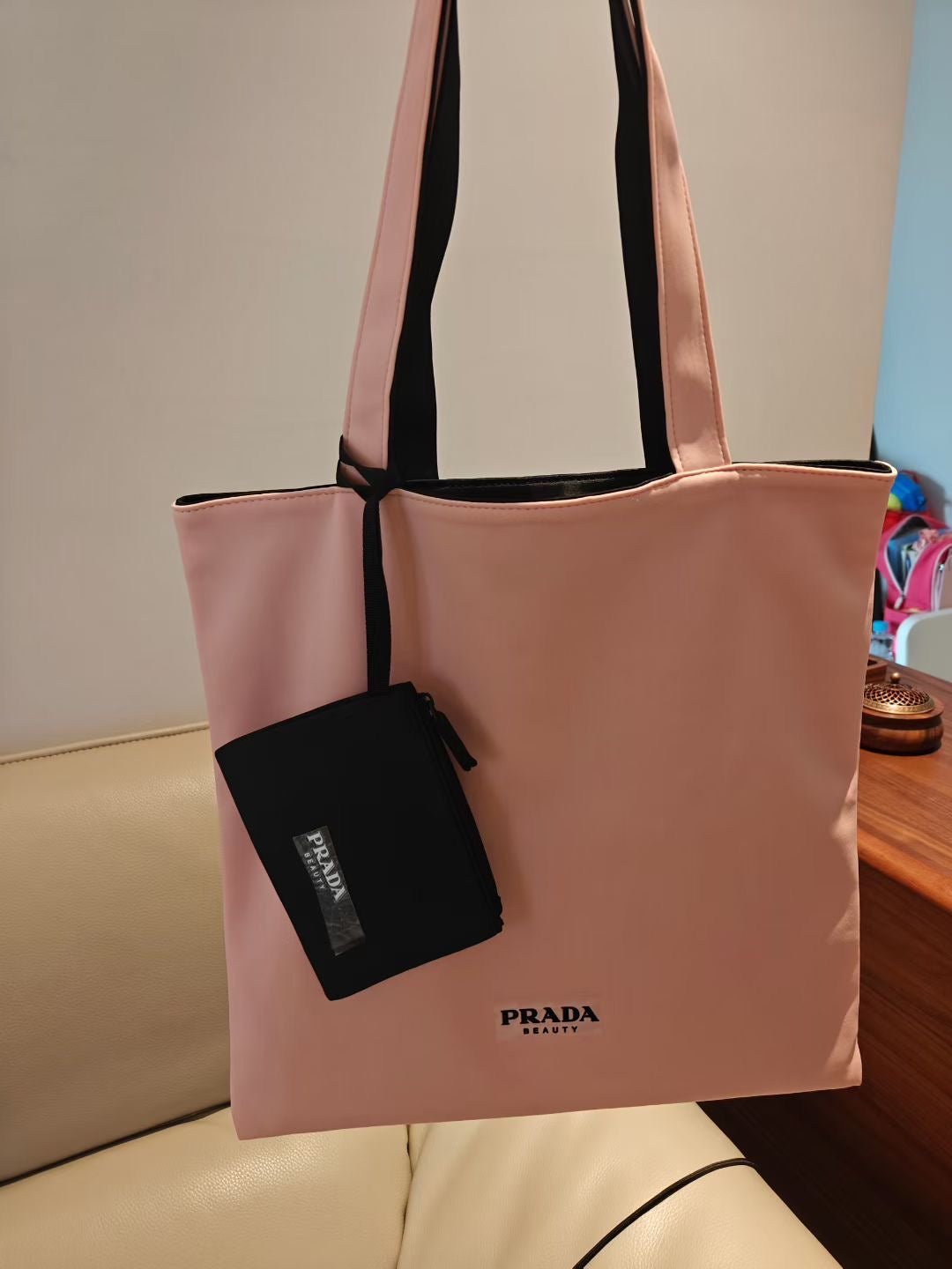Prada 2 way tote