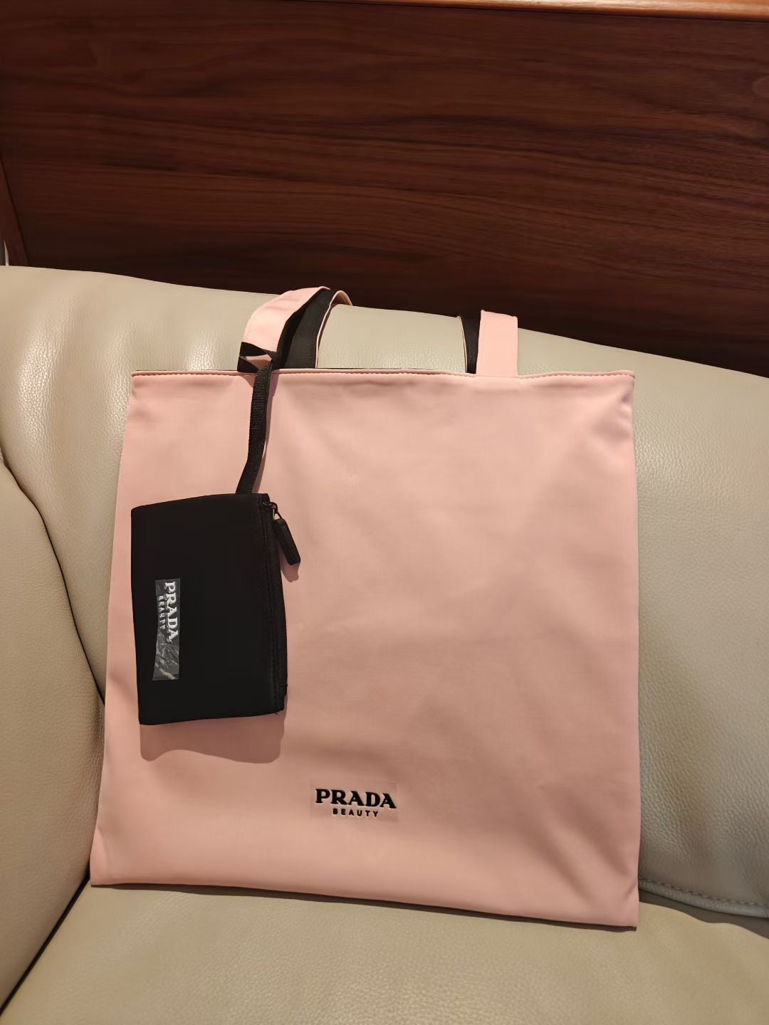 Prada 2 way tote