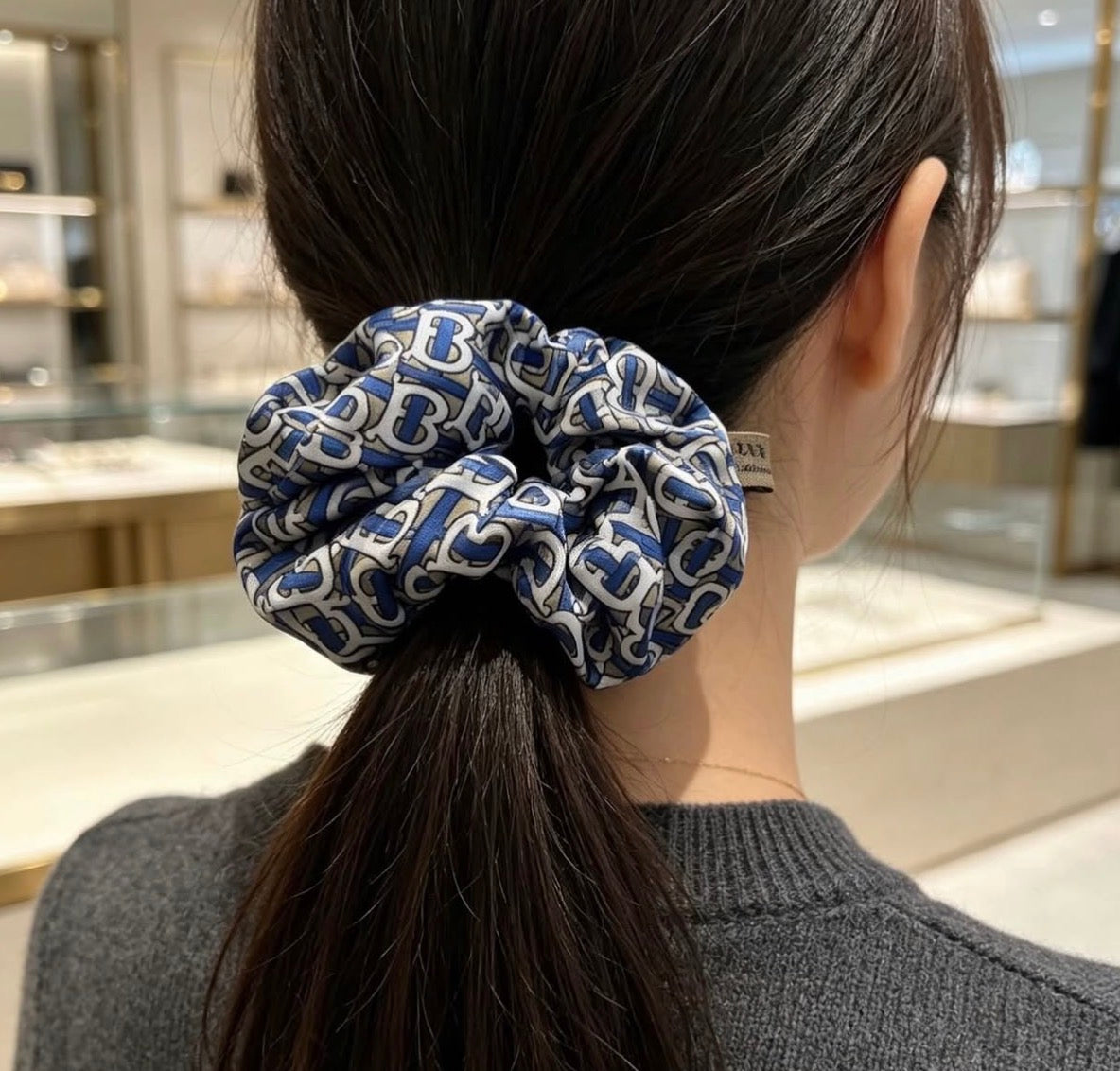 Burberry Hair Scrunchie