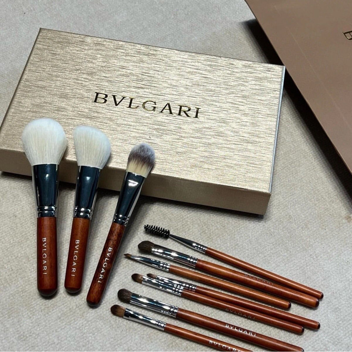 Bvlgari brush set
