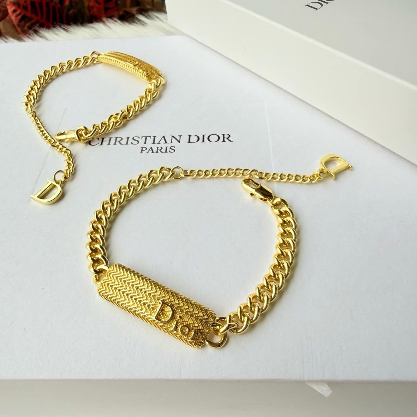 Dior Ripple Chain Bracelet