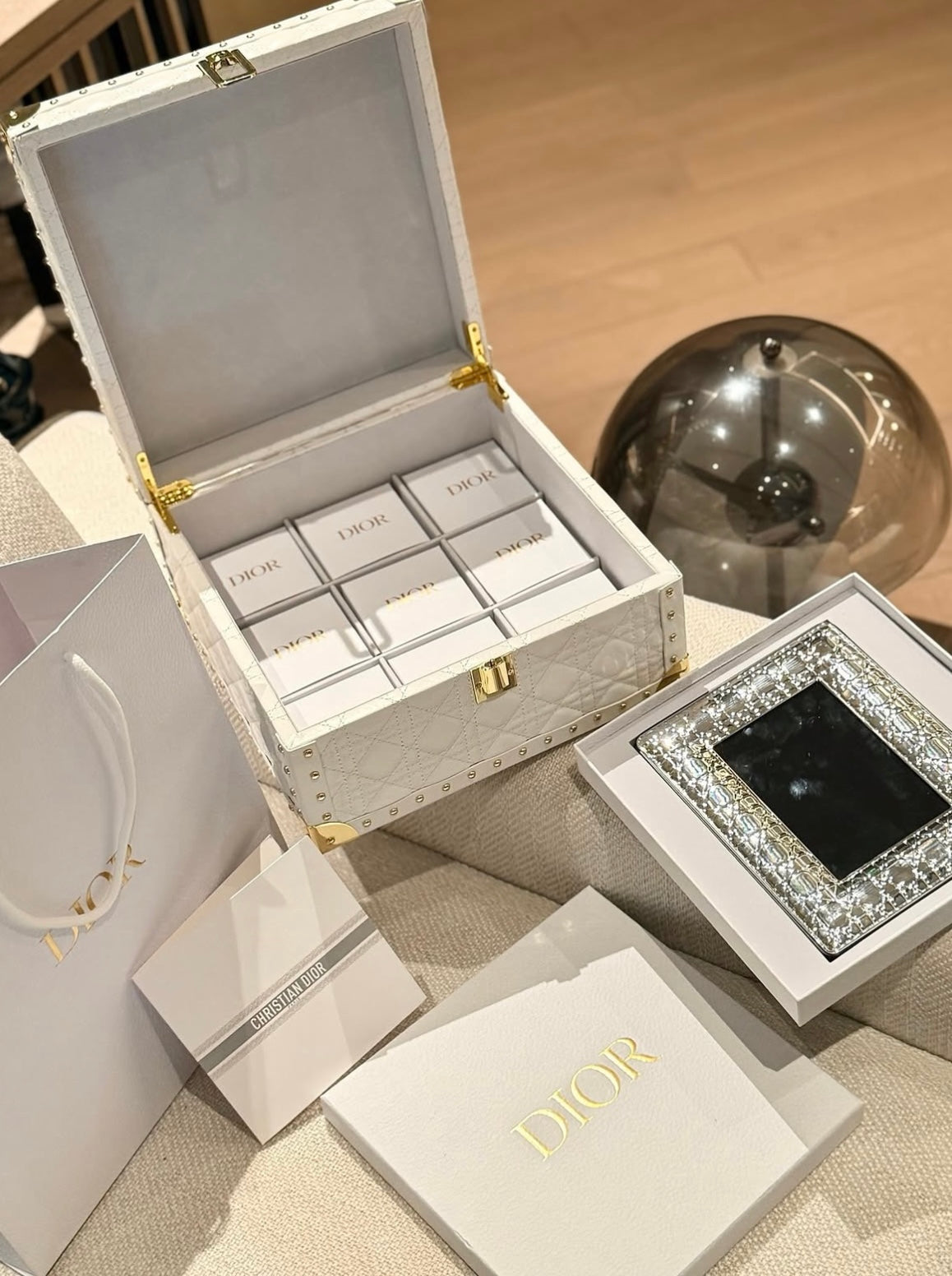 Dior VVIP gift box and frame