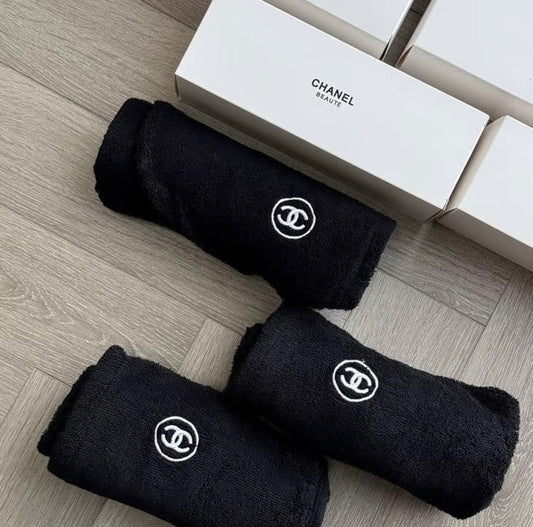 Chanel hair towel