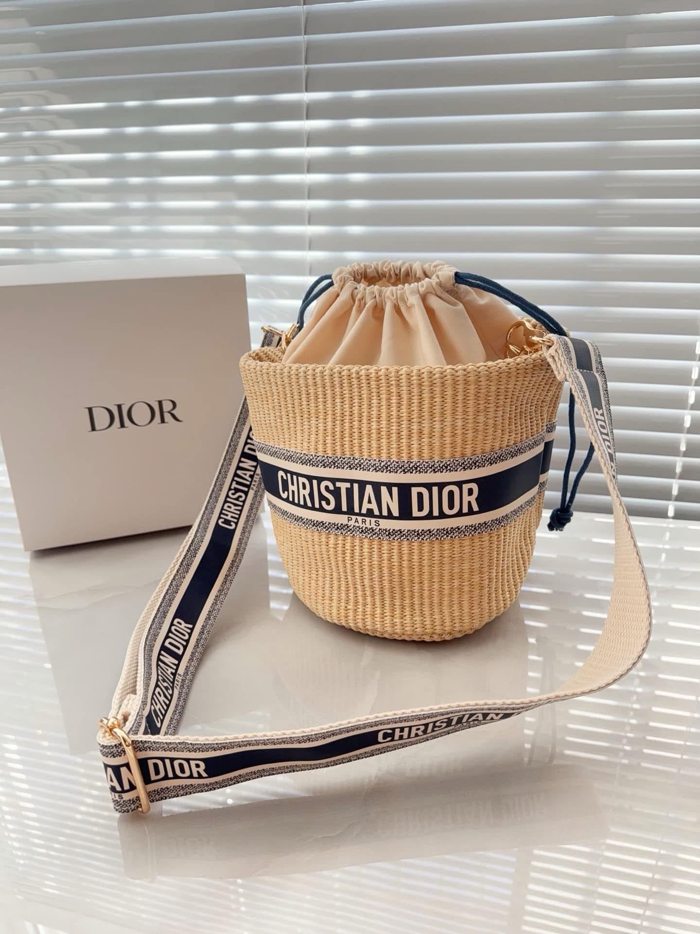 Dior Rafia Bags