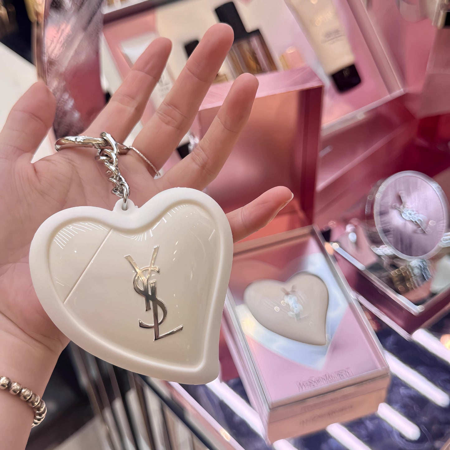 YSL Hand Cream keychain