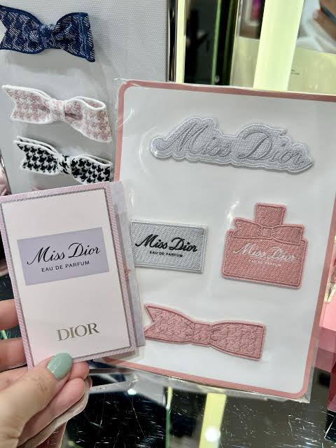Dior sticker set