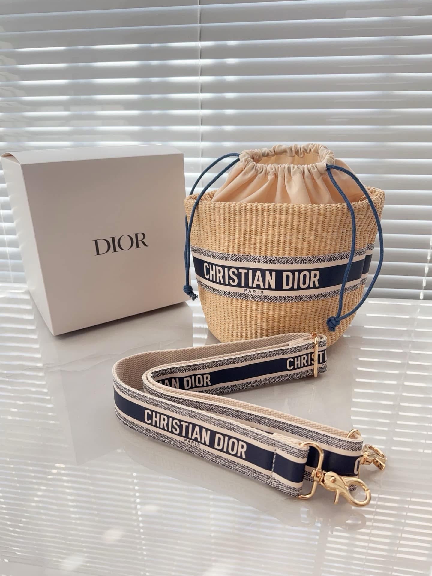 Dior Rafia Bags