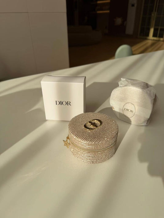 Dior travel jewelry case