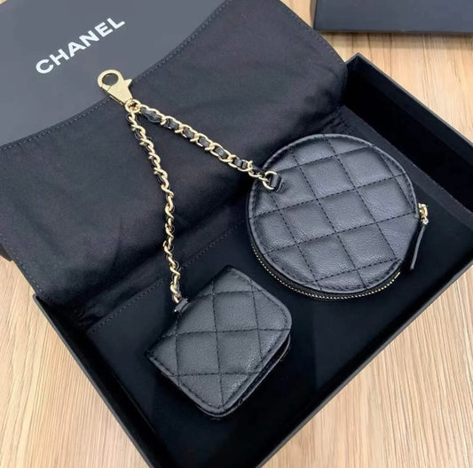 Chanel AirPods case + wallet