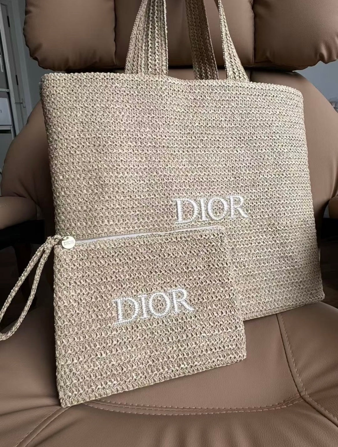 Dior Rafia Set