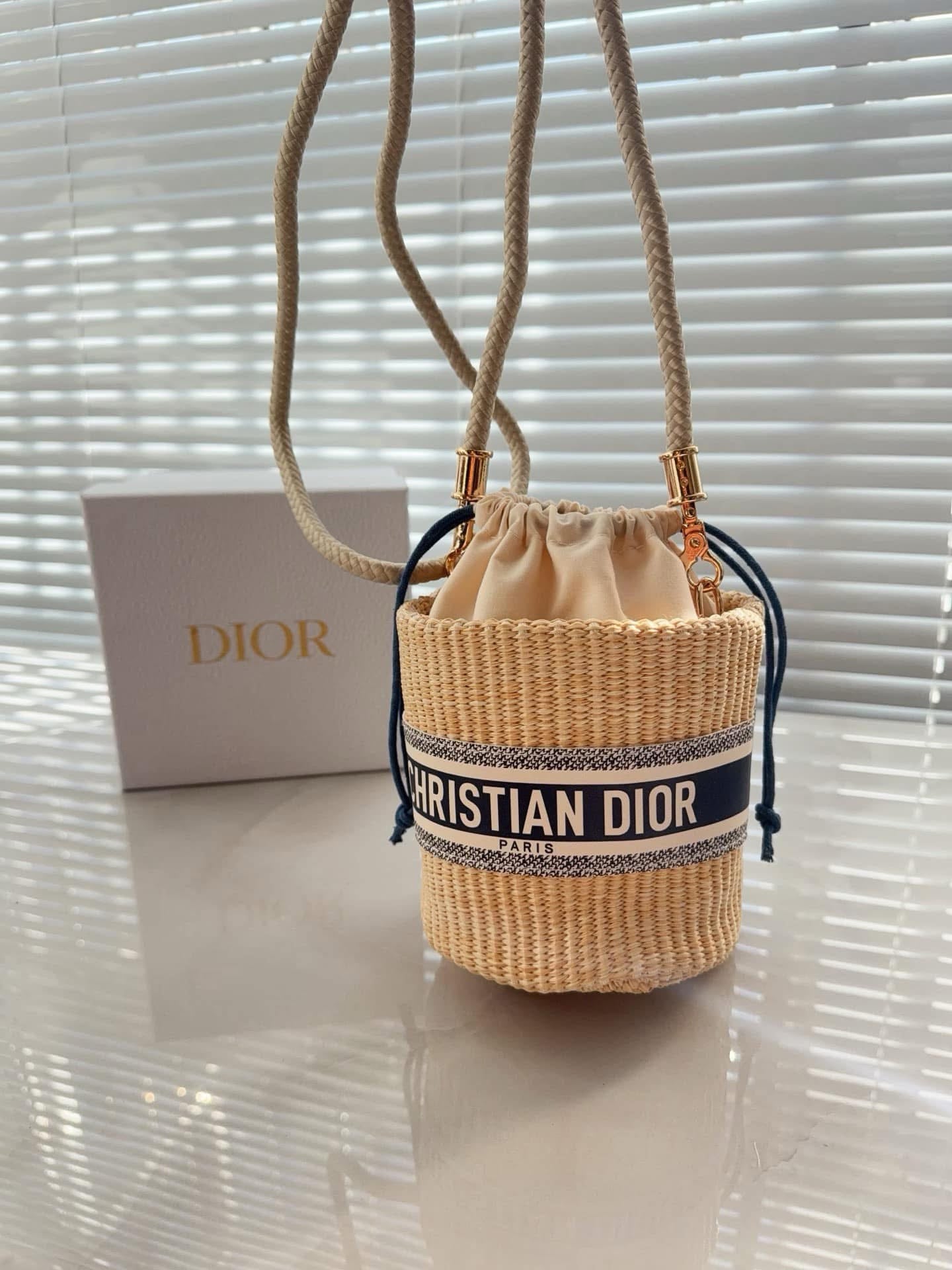 Dior Rafia Bags